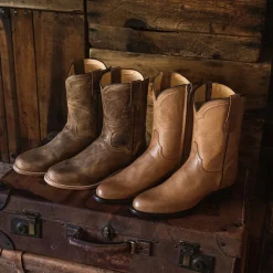 Stetson Puncher Boots Tan Online