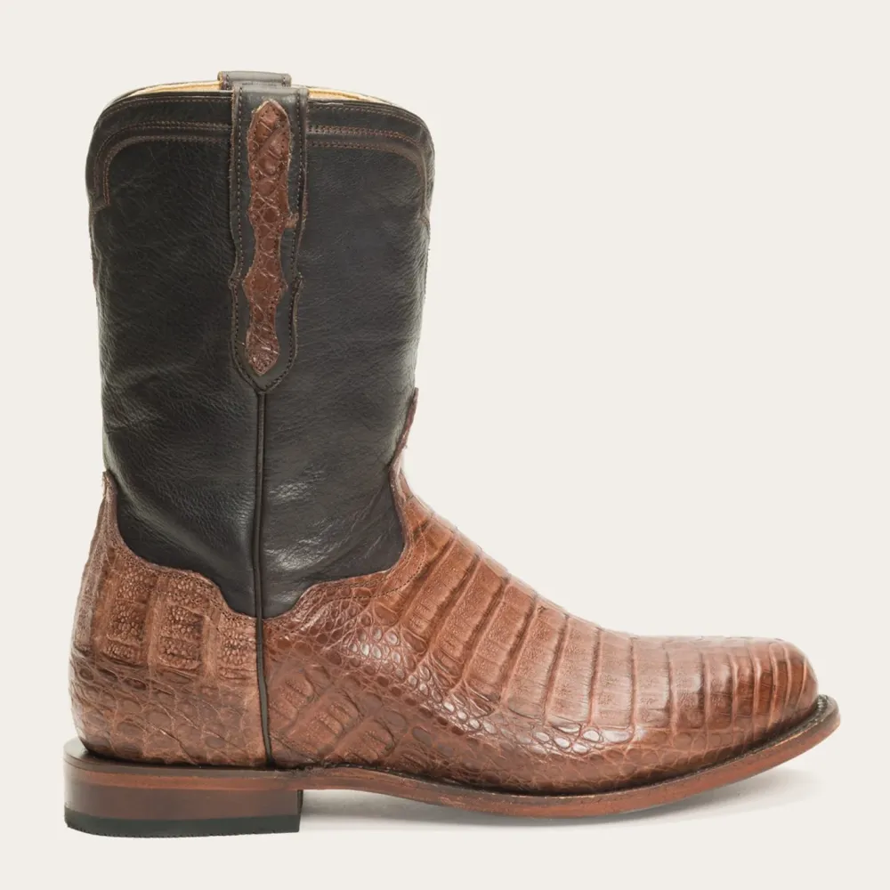 Stetson Puncher Exotic Boots Brown