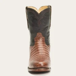 Stetson Puncher Exotic Boots Brown