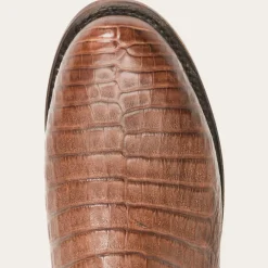 Stetson Puncher Exotic Boots Brown