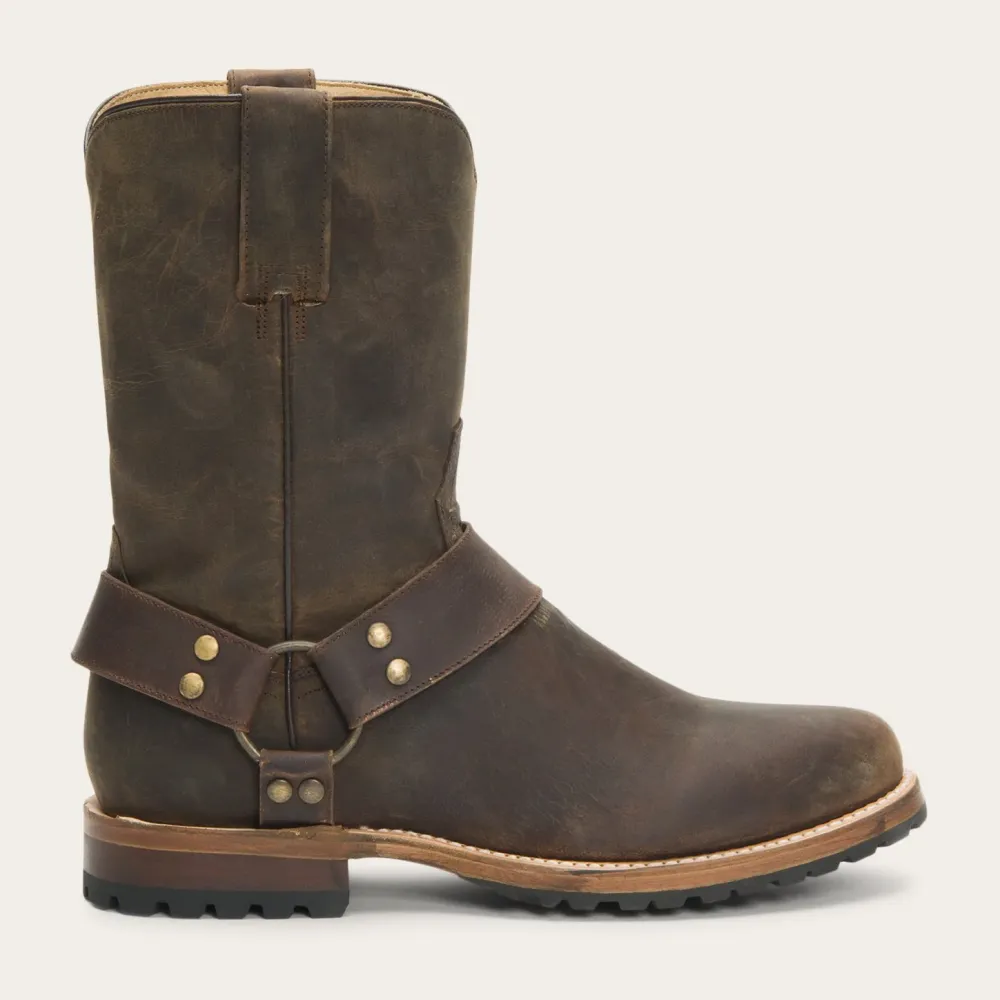 Stetson Puncher Harness Boot Brown Clearance