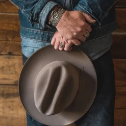 Stetson Pure Open Road Phantom Grey Clearance