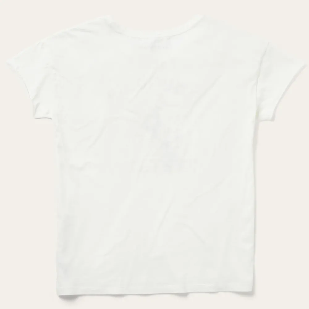 Stetson "Round Up" Vintage Tee White Online