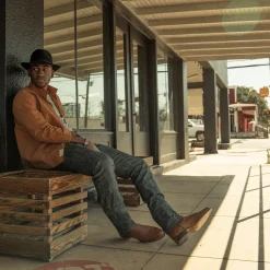 Stetson Rancher Zip Boots Brown Clearance
