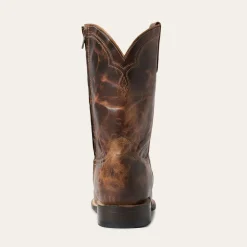 Stetson Rancher Zip Boots Brown New