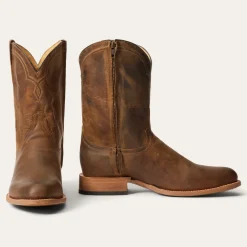 Stetson Rancher Zip Boots Brown Outlet
