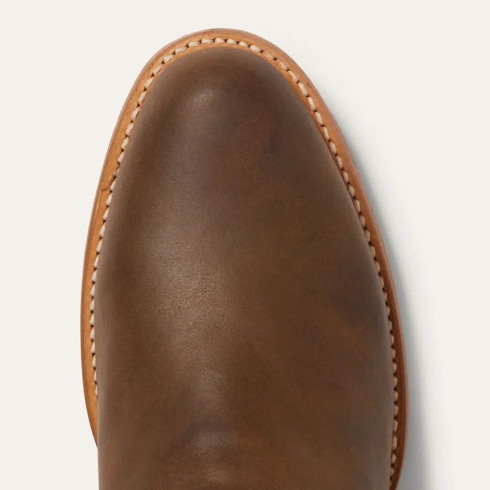 Stetson Rancher Zip Boots Brown Outlet
