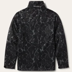 Stetson Range Print Softshell Tech Jacket Grey Discount