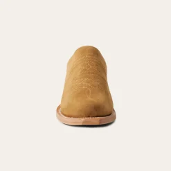 Stetson Reed Western Mules Tan New