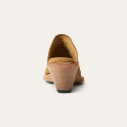 Stetson Reed Western Mules Tan New