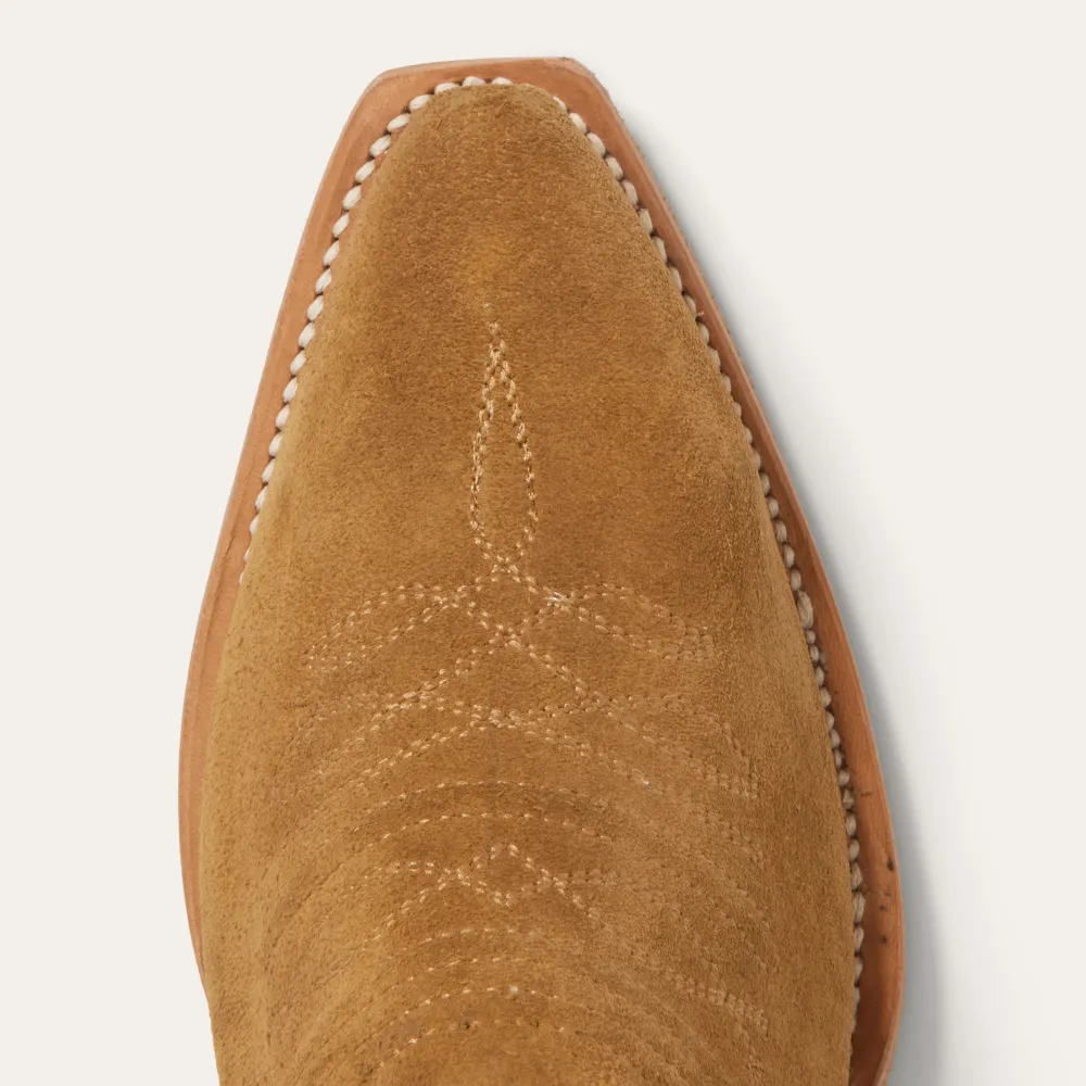Stetson Reed Western Mules Tan New