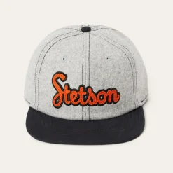 Stetson Retro Script Baseball Cap Navy Best
