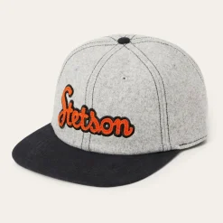 Stetson Retro Script Baseball Cap Navy Best
