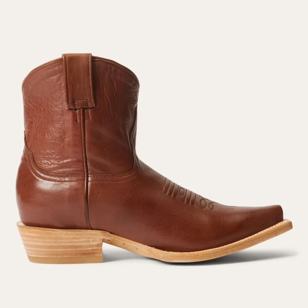 Stetson Riley Shorty Boots Brown