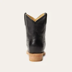 Stetson Riley Shorty Boots Black Outlet