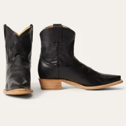 Stetson Riley Shorty Boots Black Best