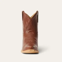 Stetson Riley Shorty Boots Brown New
