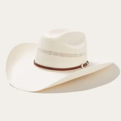 Stetson Rincon 10X Straw Cowboy Hat Natural Best