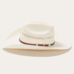 Stetson Rincon 10X Straw Cowboy Hat Natural Best