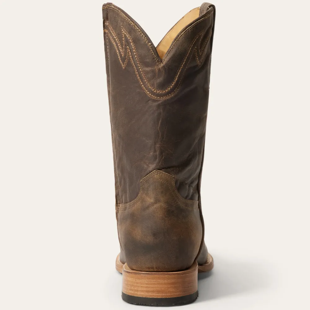 Stetson Roughstock Zip Boots Brown Clearance