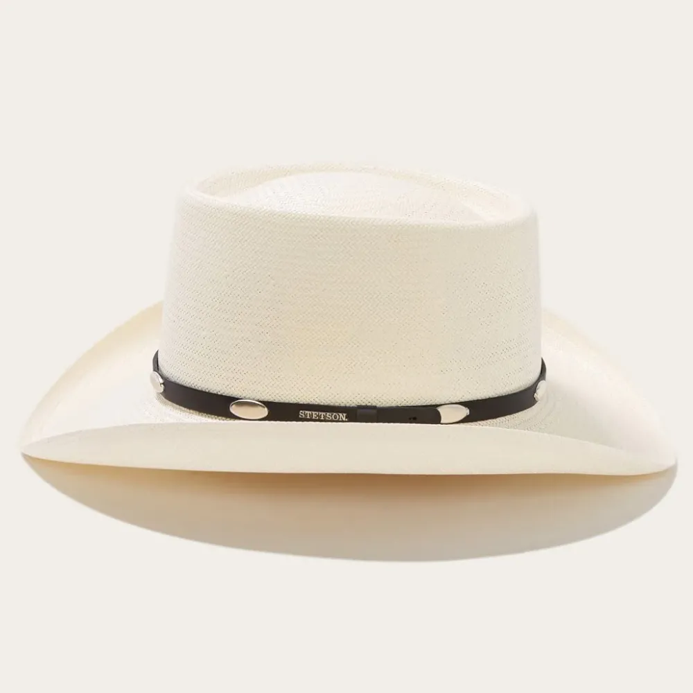 Stetson Royal Flush 10X Straw Cowboy Hat Natural Discount