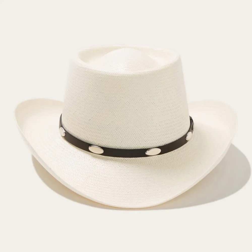 Stetson Royal Flush 10X Straw Cowboy Hat Natural Discount