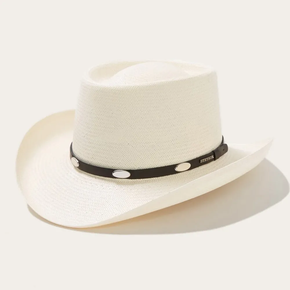 Stetson Royal Flush 10X Straw Cowboy Hat Natural Discount