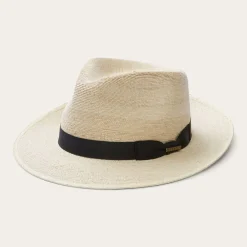 Stetson Rushmore Palm Fedora Natural Outlet