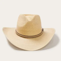 Stetson Sawmill Palm Leaf Western Hat Toasted Outlet