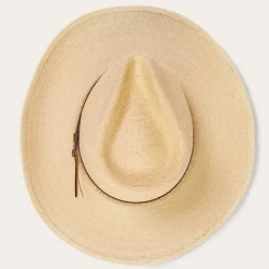 Stetson Sawmill Palm Leaf Western Hat Toasted Outlet