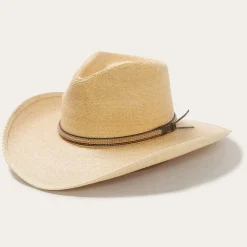 Stetson Sawmill Palm Leaf Western Hat Toasted Hot