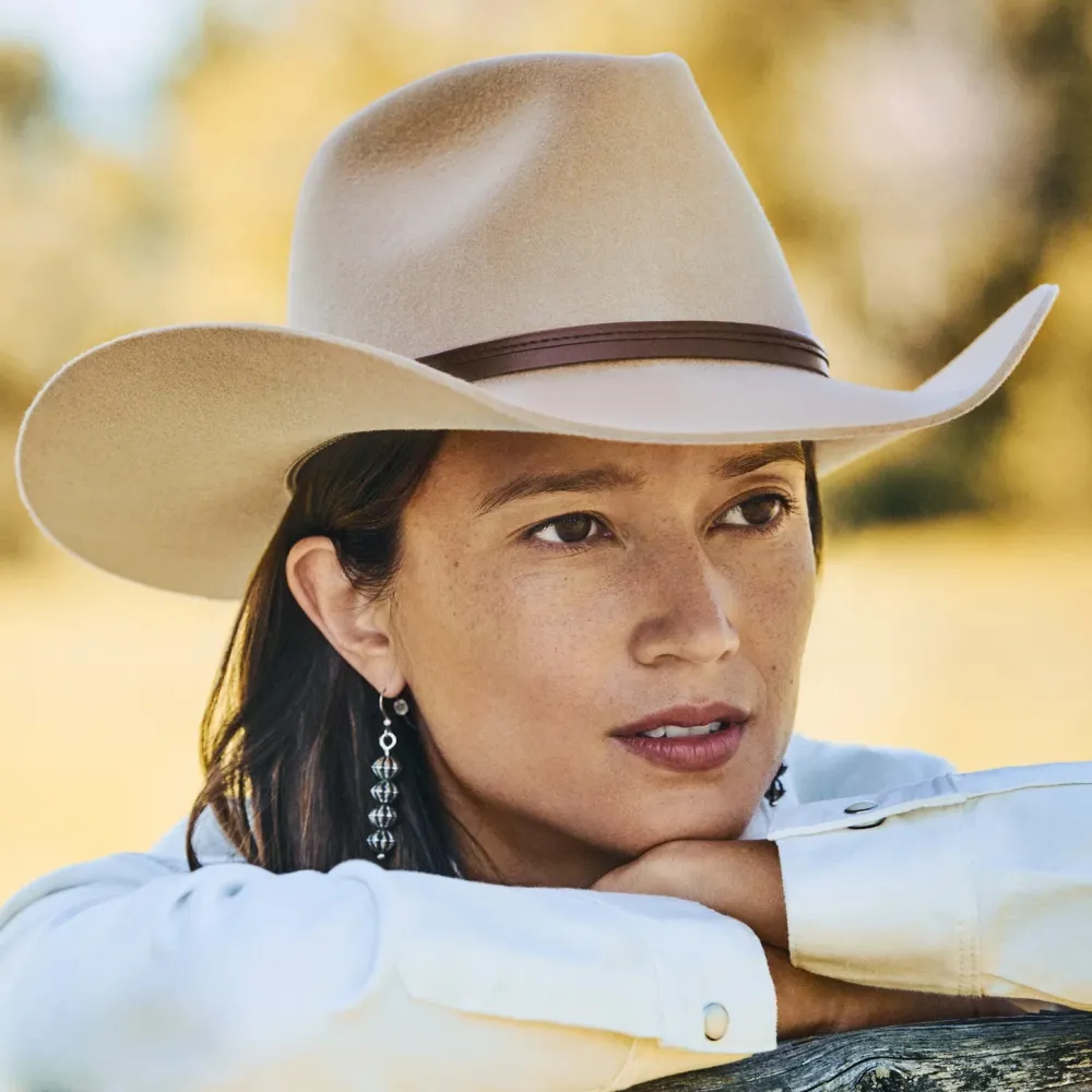 Stetson Seneca 4X Cowboy Hat Silver Sand Online