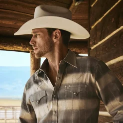 Stetson Shasta 10X Premier Cowboy Hat Mist Grey Clearance