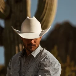Stetson Shasta 10X Premier Cowboy Hat Mist Grey Clearance