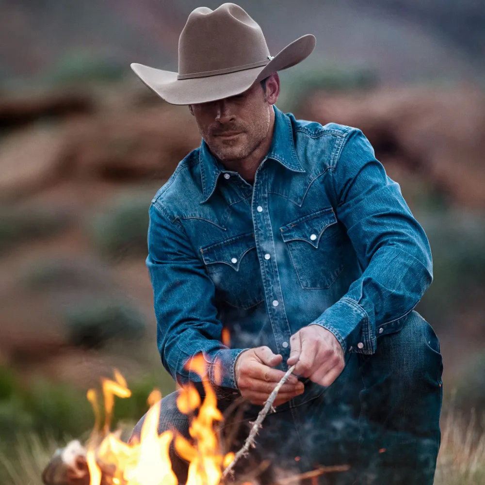 Stetson Shasta 10X Premier Cowboy Hat Silverbelly Discount