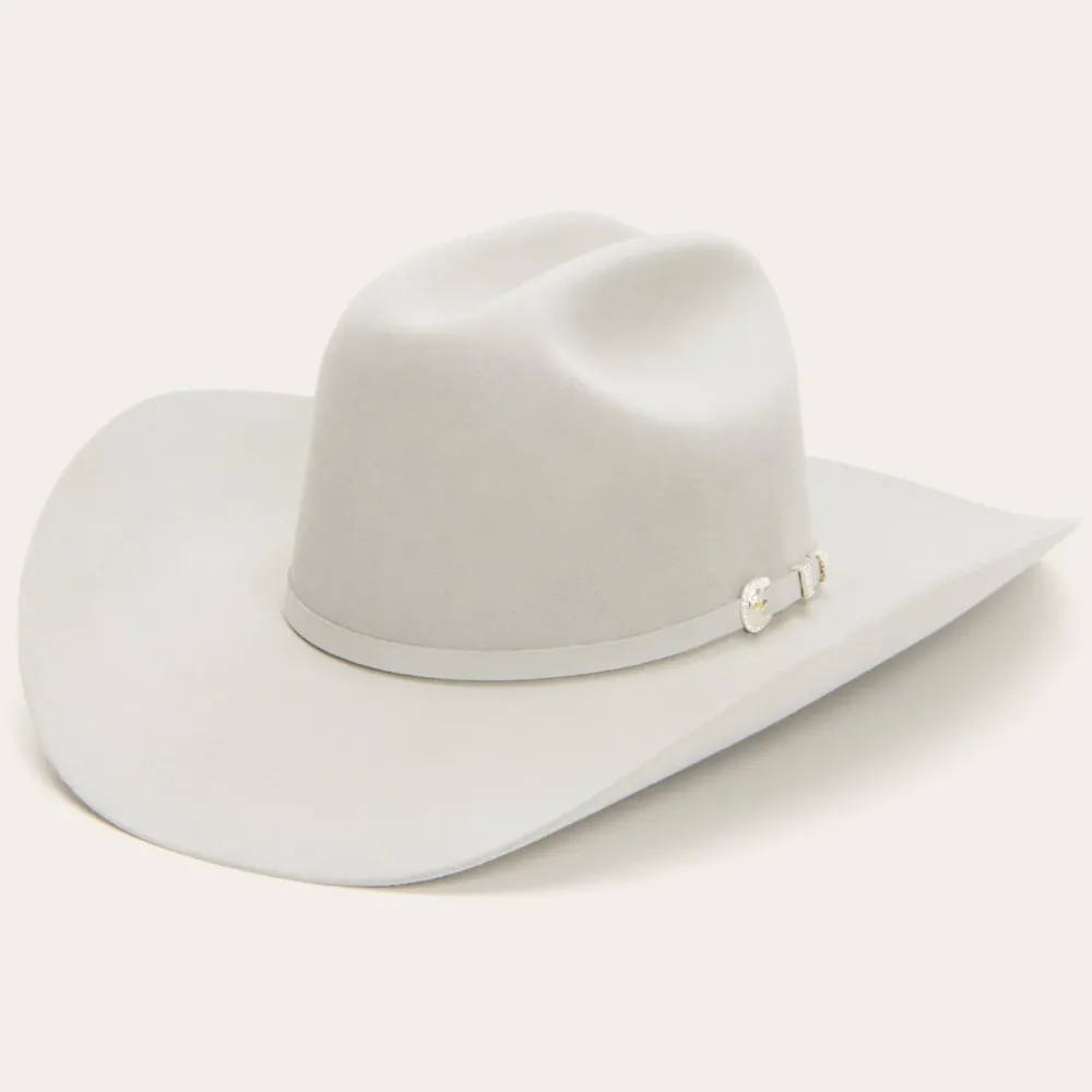 Stetson Shasta 10X Premier Cowboy Hat Mist Grey Clearance