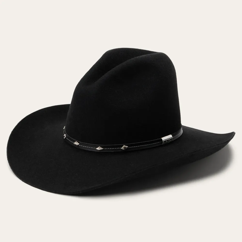 Stetson Silver Mine 4X Cowboy Hat Black Best