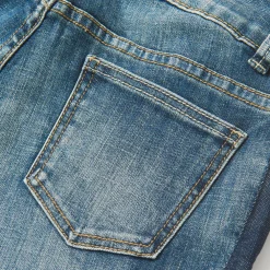 Stetson Skinny Fit Stripe Leg Jean Blue Clearance