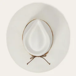 Stetson Sol Straw Fedora Bleach Online