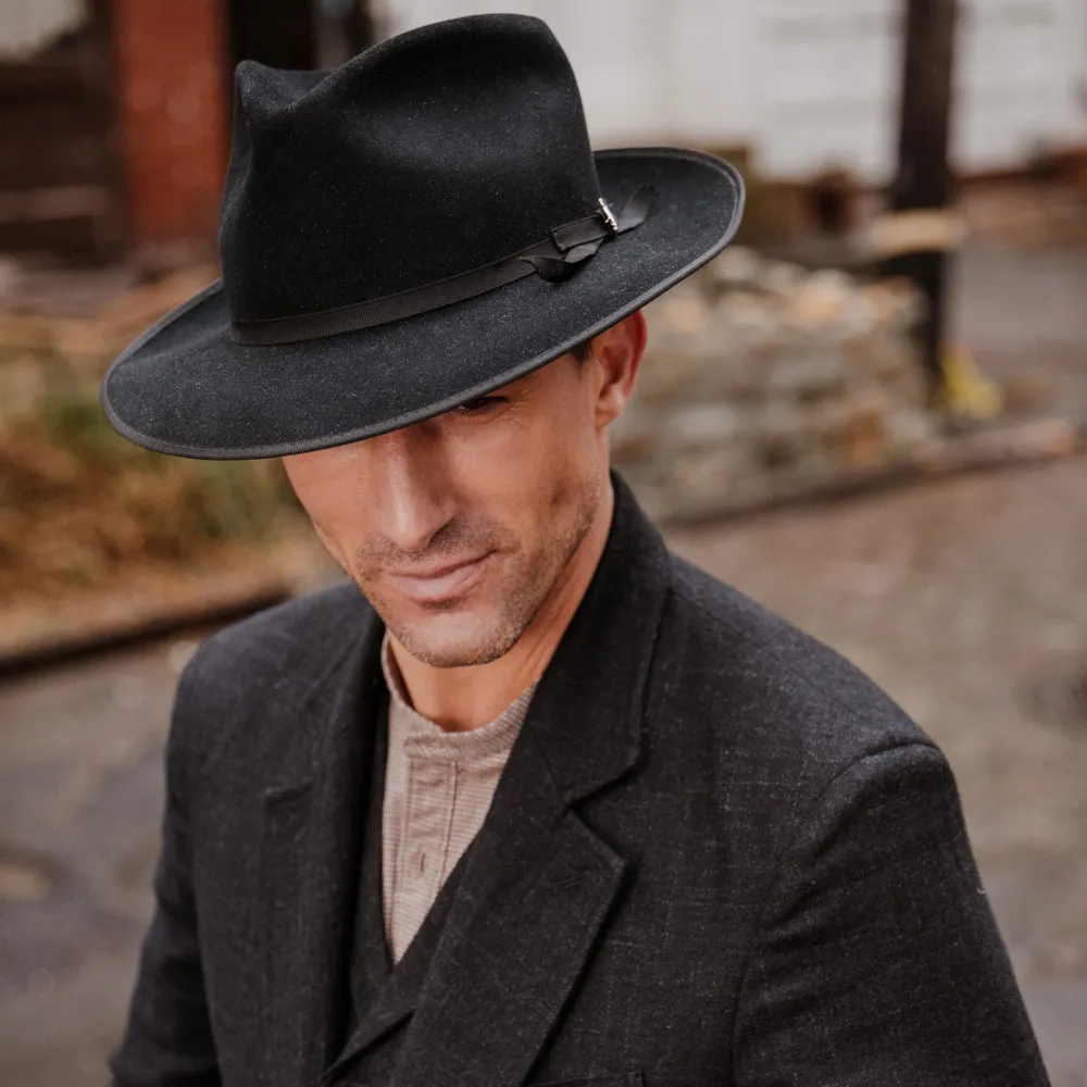 Stetson Stratoliner Fedora Sage Outlet