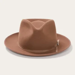 Stetson Stratoliner Fedora Walnut Outlet