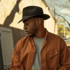 Stetson Stratoliner Fedora Black Sale