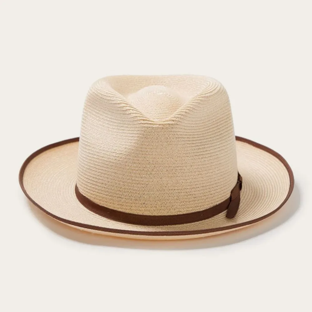 Stetson Stratoliner Hemp Fedora Natural New
