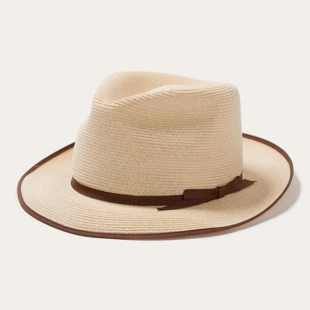 Stetson Stratoliner Hemp Fedora Natural New