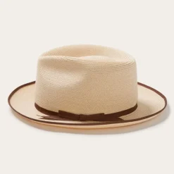 Stetson Stratoliner Hemp Fedora Natural Clearance
