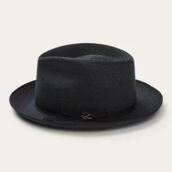 Stetson Stratoliner Hemp Fedora Black