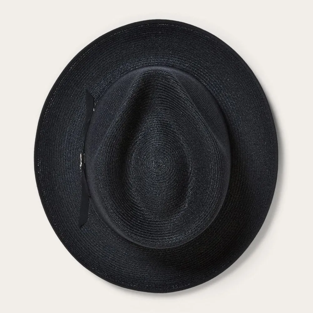 Stetson Stratoliner Hemp Fedora Black