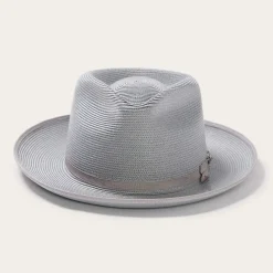 Stetson Stratoliner Milan Fedora Grey Discount