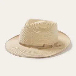 Stetson Stratoliner Milan Fedora Sand Outlet