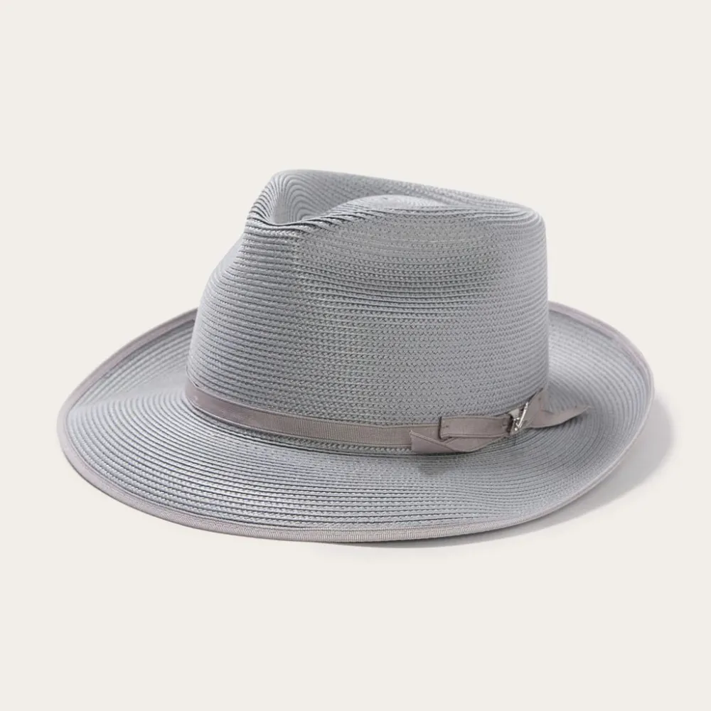 Stetson Stratoliner Milan Fedora Grey Clearance